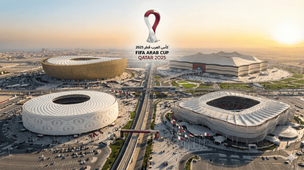 الملاعب القطرية الحديثة المستضيفة لبطولة كأس العرب 2025 بما فيها استاد لوسيل والبيت والثمامة وأحمد بن علي