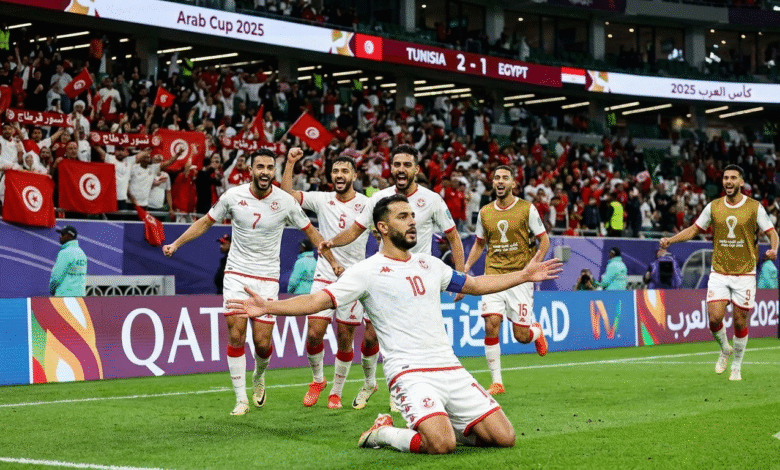 نسور قرطاج المنتخب التونسي أهداف مميزة كأس العرب 2025